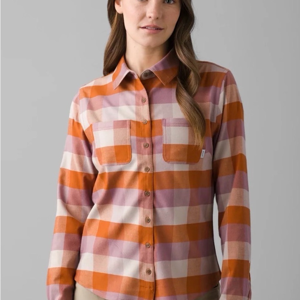 NWOT Prana Meadow Run Flannel